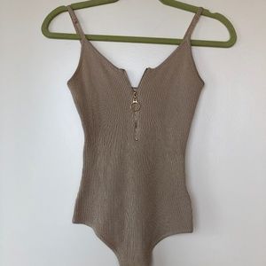 2 for 1 Grey & Nude Body Suits